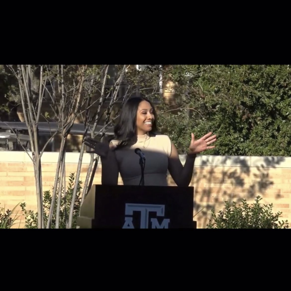 We did! Thank you to everyone who helped make this real! My great, great, great grandfather- Senator Matthew Gaines- statue is finally in Texas A&amp;Ms campus.