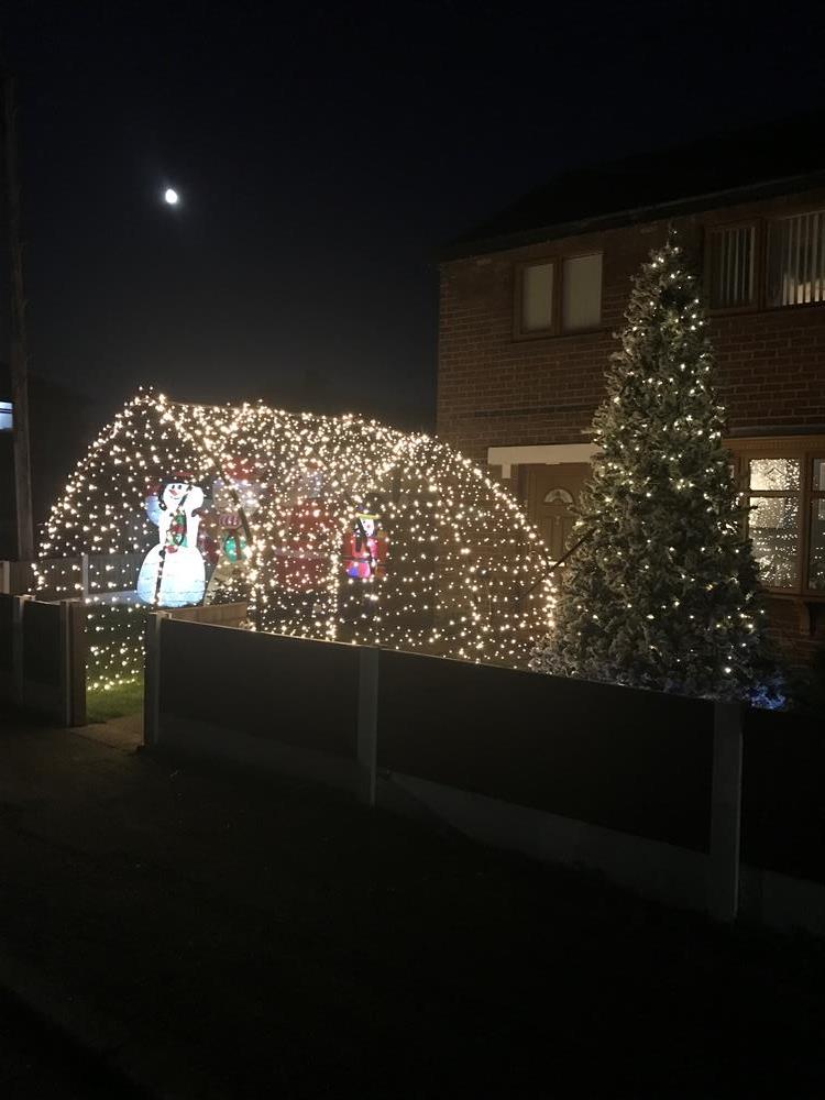 StRoccos's tweet photo. Lighting up the Nook is back! The creator, Craig, raised over Β£1000 for patient care last year and aims to beat that in 2021.
The lights go live tonight and will run until Christmas day, between 6 PM - 9 PM at 17 Picheal Nook, Latchford, WA4 1NX.
#christmaslights #stroccos https://t.co/N6RE3pcssz