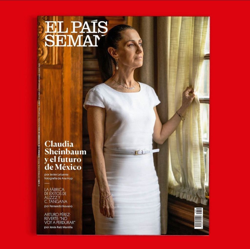 📷 #Foto | Aparece <a href="/Claudiashein/">Claudia Sheinbaum Pardo</a> en la portada de la revista dominical El País Semanal 📰🌏 lasillarota.com/metropoli/de-q…