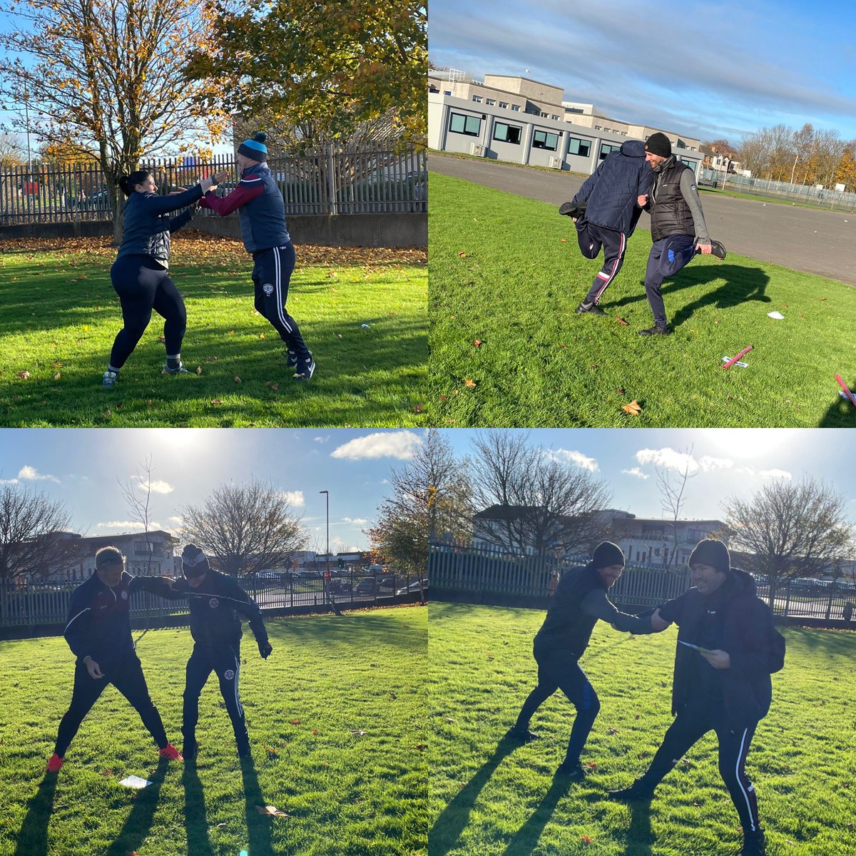 Aislingk_GPO's tweet photo. A glorious morning for Coach Education with our CCC2 coaches ☀️ Great collaboration between all the coaches 👏🏼
You don’t need lots of new activities/drills. The ability to adapt and modify to suits what your looking to get from the session is 🔑 @StFiniansSwords @DublinGAACoach https://t.co/j3cDI8tn8D