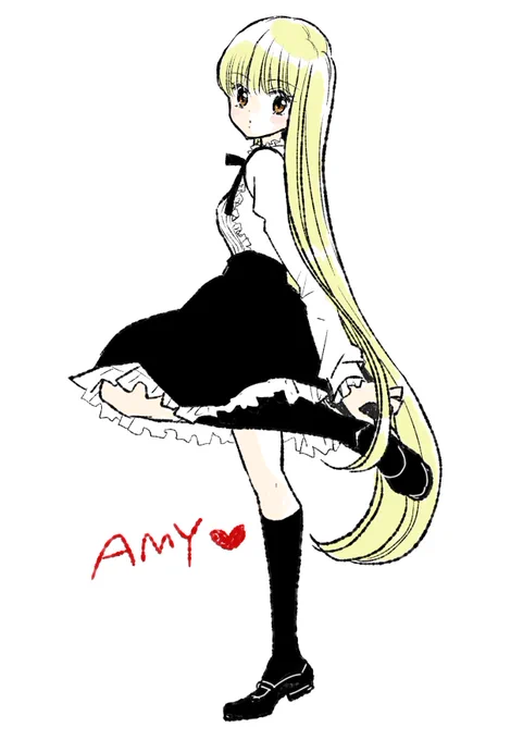 アミー描いた 