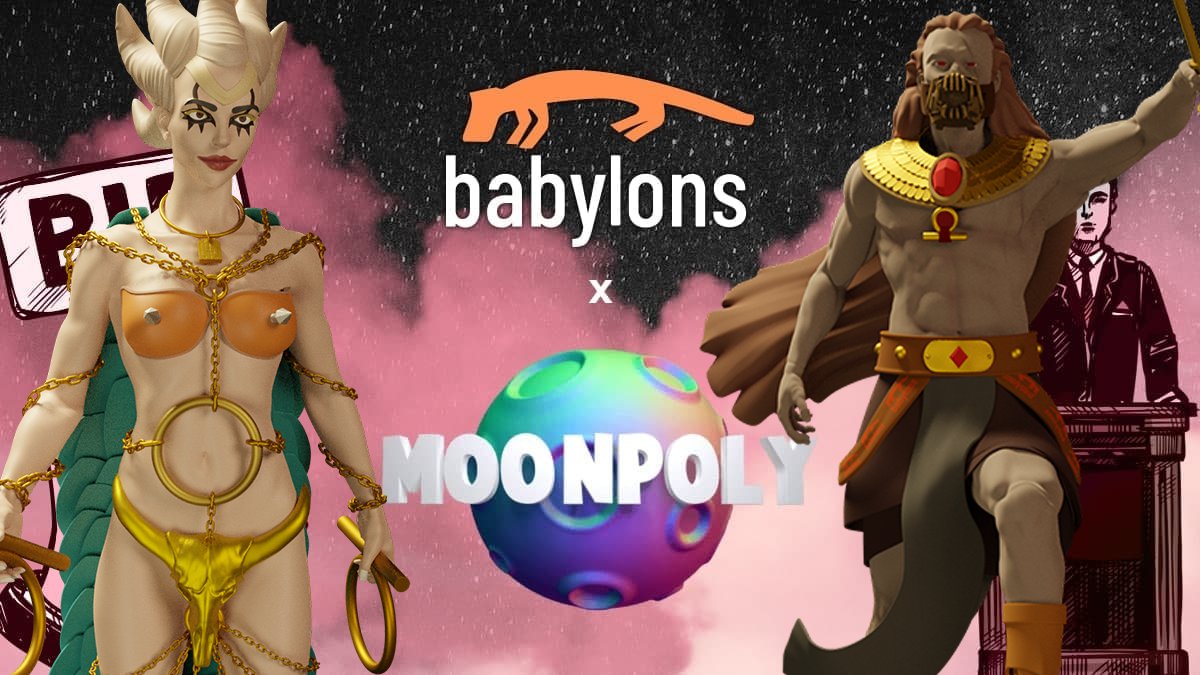 CryptoMoonPoly's tweet photo. New Auction of NFT Moon Heroes! 🌑
Playable Characters for @CryptoMoonPoly  game! 
Starting price 100 BABI!
Limited S-Grade 10/10
The Queen Of The Night
https://t.co/K2db69oCGh
Marduk
https://t.co/tlnfsRRruP

Auction Marketplace @BabylonsNFT 😍

#playtoearn #p2e #moonpoly #NFT https://t.co/4MYe0PQxju