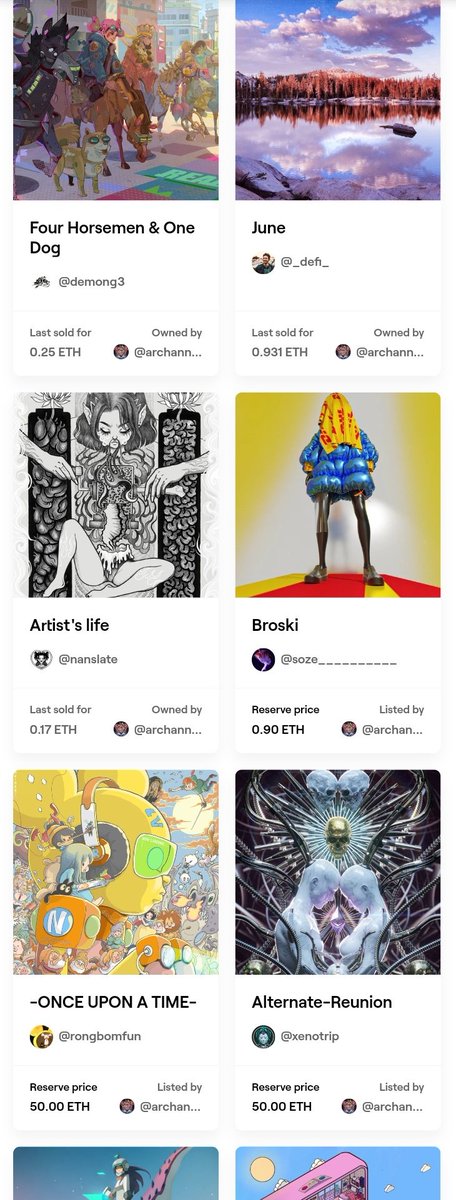 Dear nft fam, Been trying to find artworks to add to my Collection. 🔥 Examples from my collection attached. If you know someone who's work deserves to be seen, please tag them, so I can go checkout their work. Thank you!! 😍⚡

#NFTshill #NFT #NFTs #NFTCommunity #nftcollectors