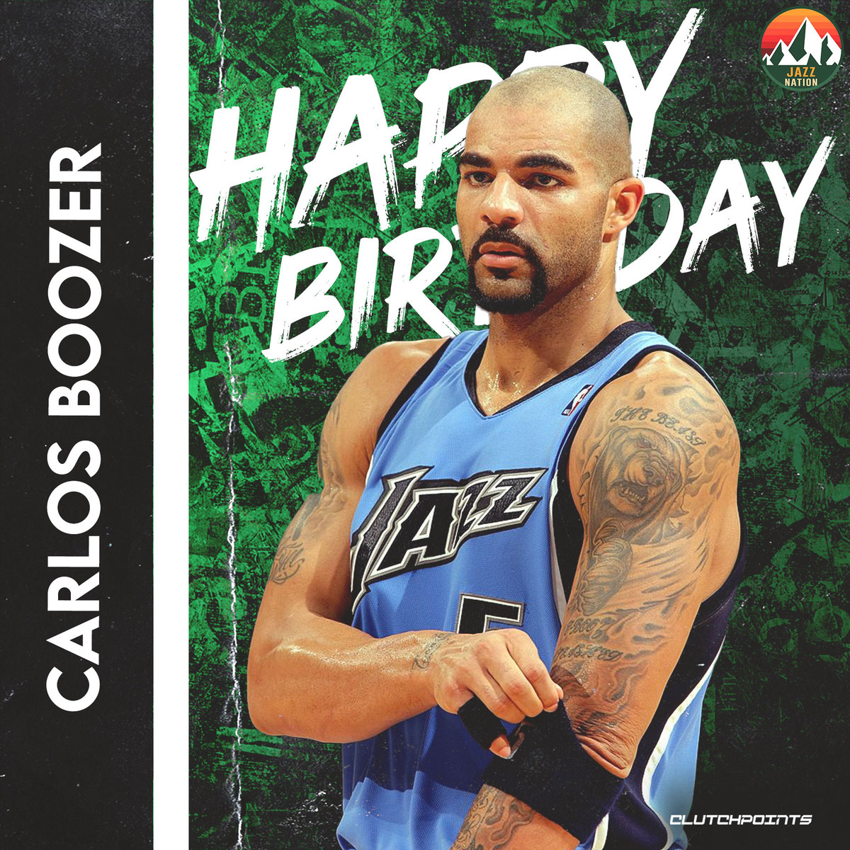 Jazz Nation, join us in wishing Carlos Boozer a happy birthday! 