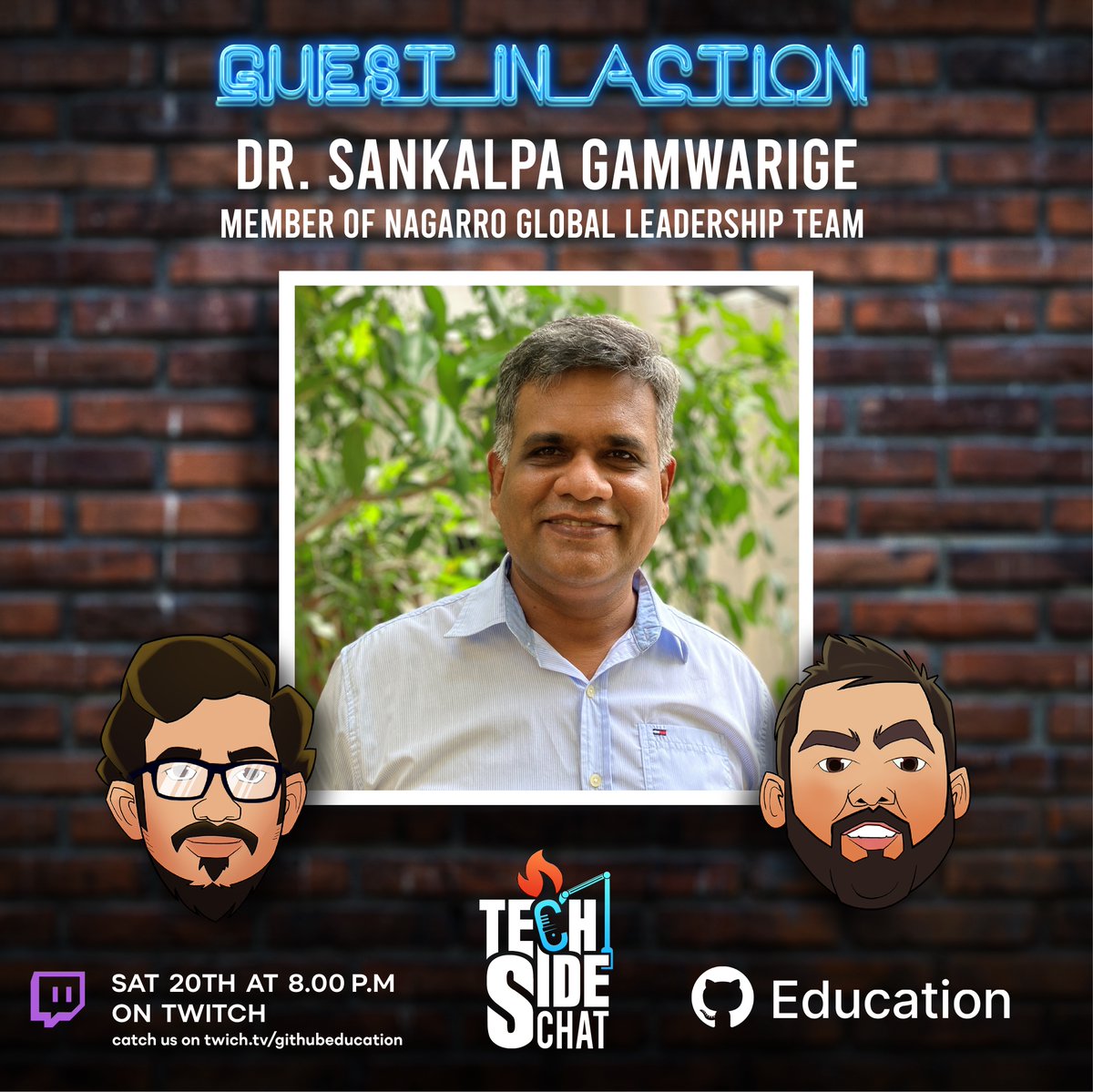 GitHubEducation's tweet photo. We're going LIVE! 🎬 🔴 Join for the 3rd episode of #TechSideChat

👉  https://t.co/5OVuRDnWye https://t.co/BMa6dGGxdS