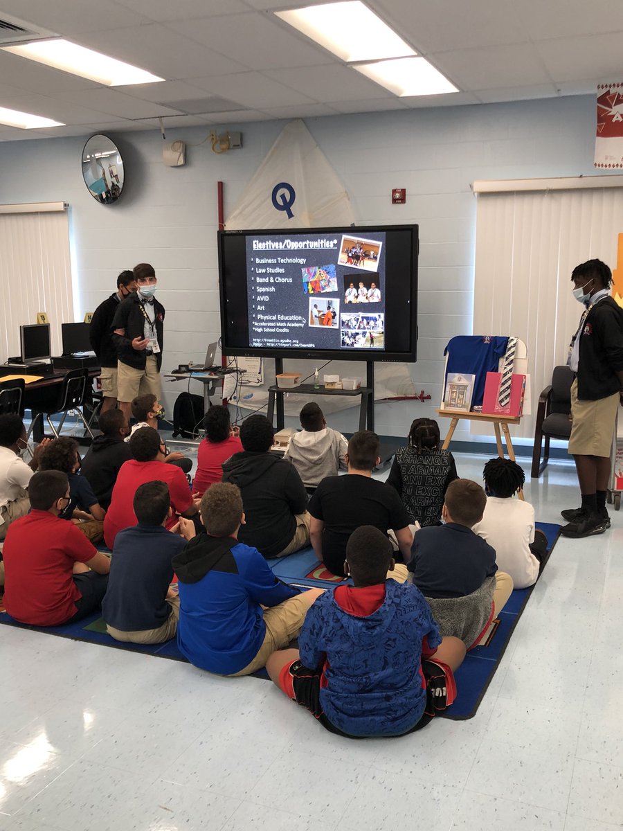 Our BPA boys love to share the awesome things about the Boys Prep Academy program with their fellow peers.#menofdistinction #magnetworld #magnetrecruitment #GreatAmericanTeach-In @HCPSBoysPrep <a href="/SDHCMagnet/">HCPS Magnet Schools and Programs</a> @HCPS_SEL <a href="/HCPSStudentSvcs/">HCPS Student Services</a>
