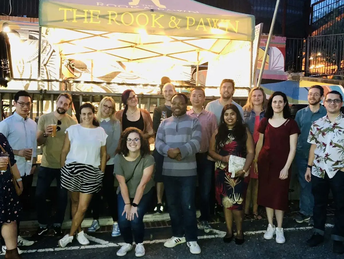 basuamri's tweet photo. Yayyyy, finally weekend 🎊🎉
Thank you, @uga_pdassoc for organizing an amazing social evening for the #postdocs every month ❤️
 @ugaresearch @ugaisl 
#uga #universityofgeorgia #postdocbrewing #postdoclife #postdoclife #postdoctoralresearcher #postdoctorallife #postdocresearch https://t.co/gAeVMqvPhs