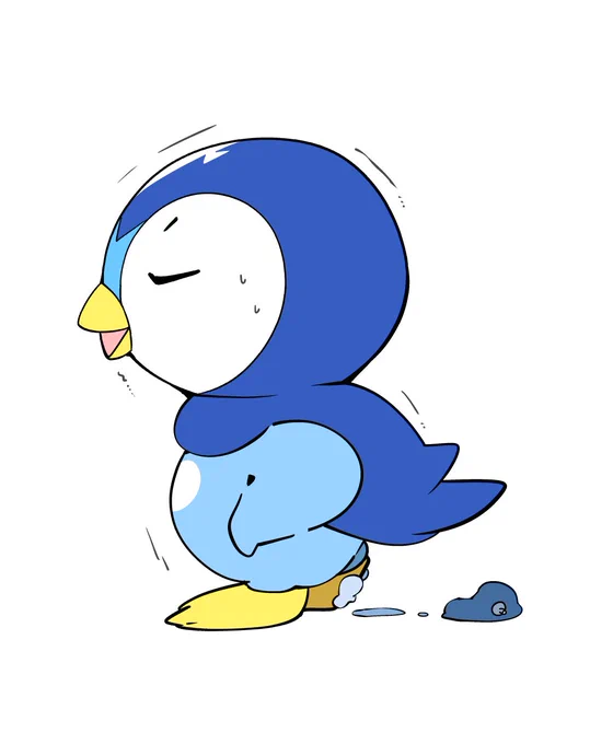 ポッチャマ選んだ記念にうちの子になった「まるぺん」くん。性格れいせいでした。 