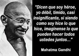 Parisi_oficial's tweet photo. Tal como decía Mahatma Gandhi:

"Imagínense lo que pueden hacer todos ustedes juntos"

Felíz sábado para tod@s, mañana será un gran día 😉❤️🇨🇱🤗 https://t.co/VMdusXW4aP
