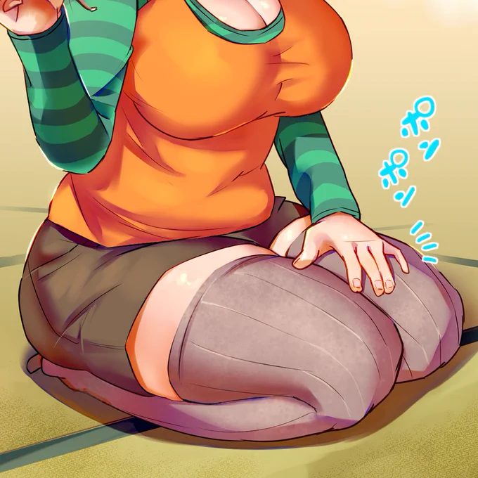 ぶとももおいしそう🤤
#いい太ももの日 