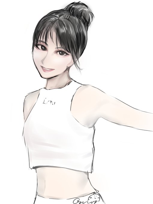 2日目!
TWICEのJIHYOさんの落書きです!
#100日間落書き晒す 