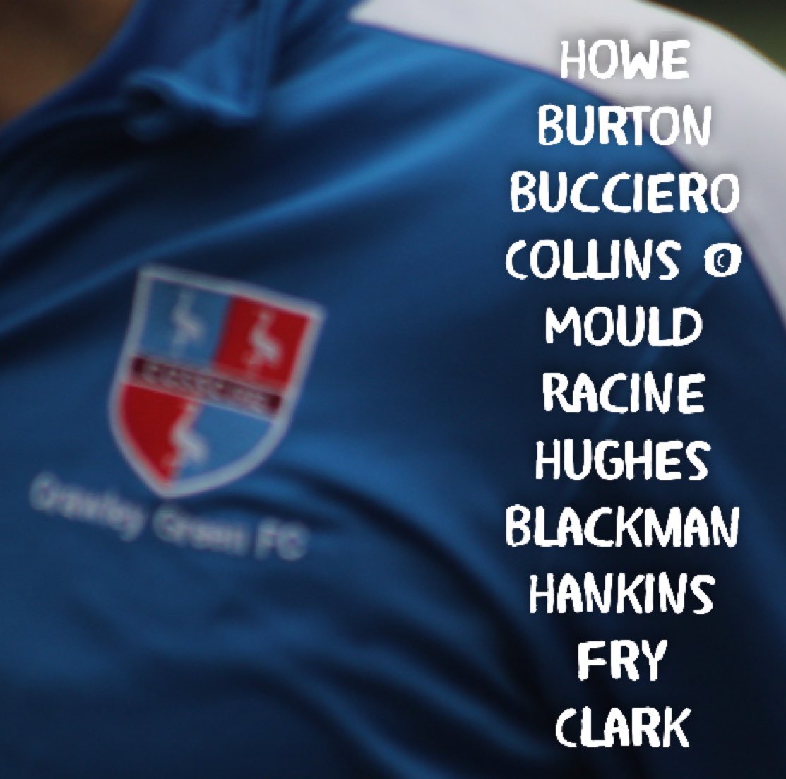 Here’s your starting XI for today’s match against <a href="/ValeDynamos/">Aylesbury Vale Dynamos FC</a>