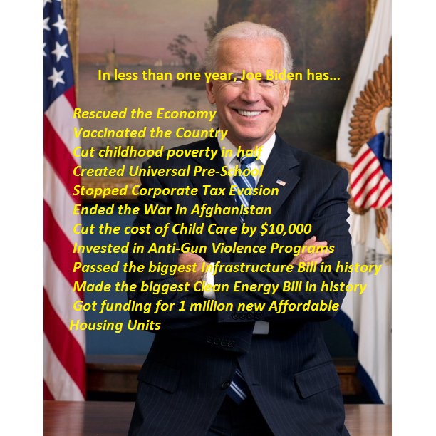 Happy birthday President Joe Biden... Joe gets stuff done... 