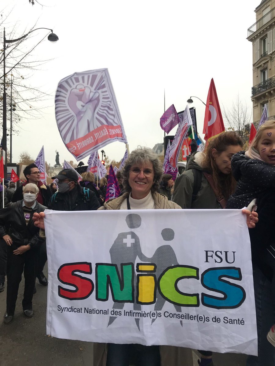 SNICS_FSU's tweet photo. Le SNICS-FSU engagé aux côtés de #NousToutes contre les violences faites aux femmes et aux enfants ce samedi 20 Novembre. Brisons le silence...Manifs Rodez, Paris
#SnicsFsu #NousToutes #Education #Egalité #Infirmiere
@Brigitte @Celine https://t.co/CrN0Csqwqe