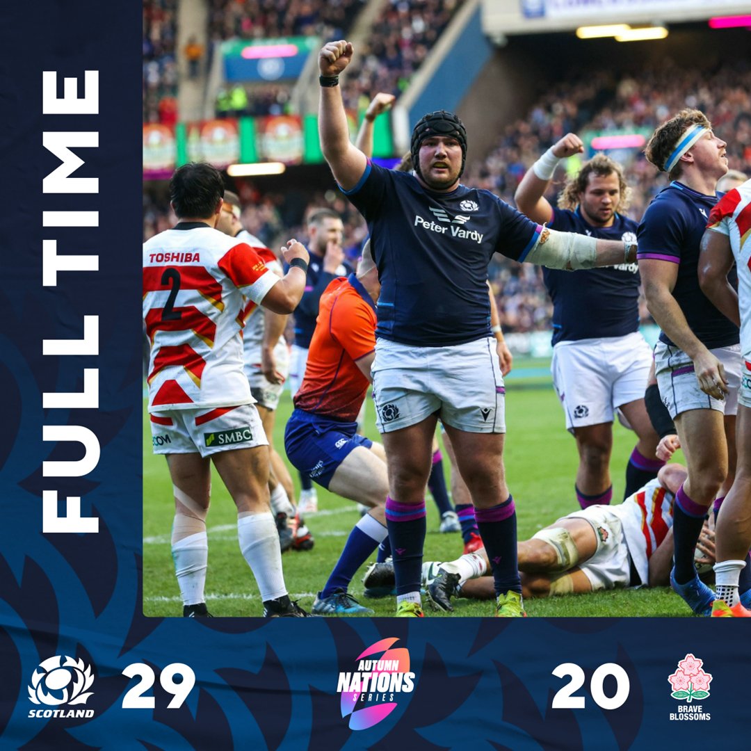 It's a win for Scotland 🙌 

#AsOne