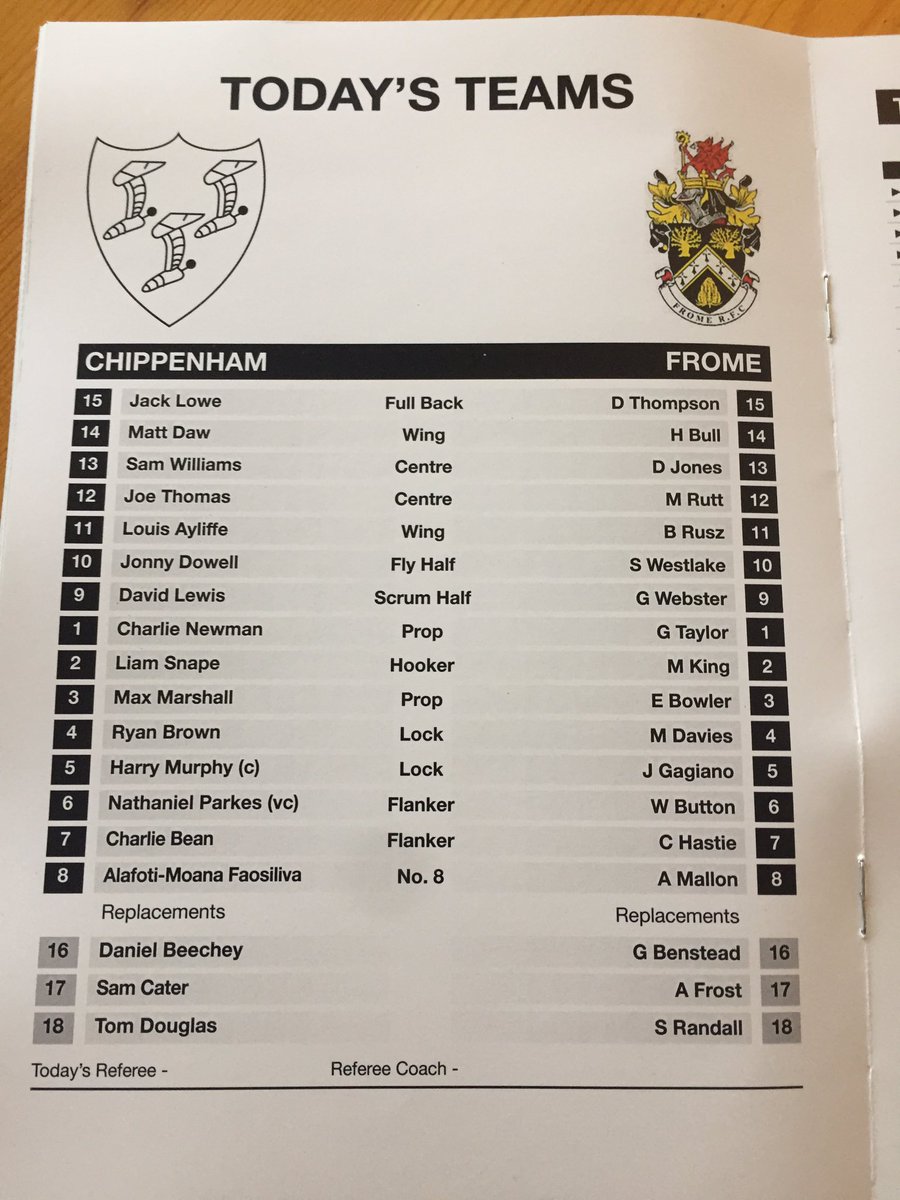 Chippenham RFC tweet media