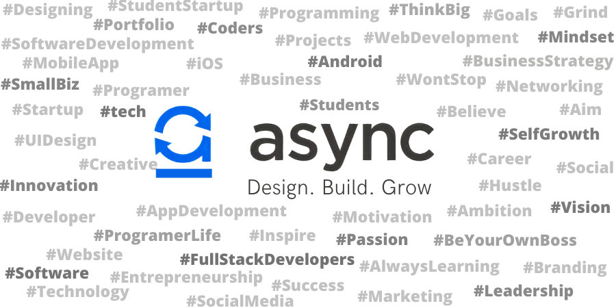 async_inc's tweet photo. A few months ago, we started out async as a side hustle. Now we have finally reached a time where we are confident in its abilities and can announce it to the world.
Hello World, We are async
#design #build #grow #innovation  #startup #projects #development #software #ThinkBig https://t.co/UX7e2dLgFv
