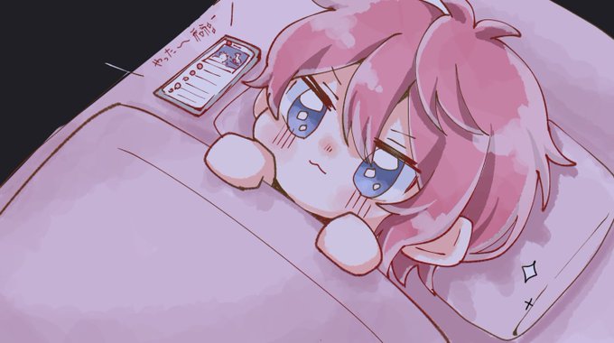 💗この1時間布団の中でお前を待っていた!
 #さとみギャラリー 