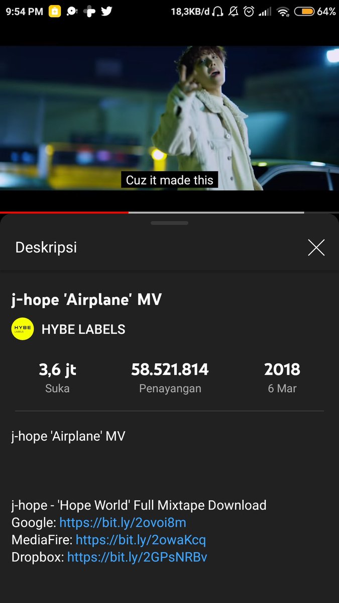 Tataisred's tweet photo. This
#BackToHopeworld
#jhope #์ ์ดํ https://t.co/1zSeTWmTHO