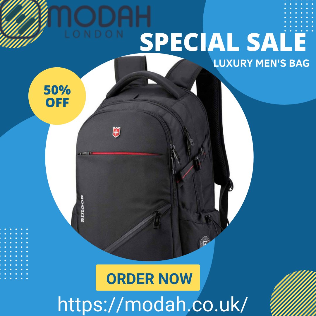 ModahLondon's tweet image. Wherever you go, when in need of a high-performance backpack with a clean, modernized design, our RUIGOR ICON 25 is the perfect bag. With a carrying capacity of 26 liters and the intelligent
Order yours today.
modah.co.uk/collections/sw…

#laptopbag #laptop  #brandedbags #uk #bag
