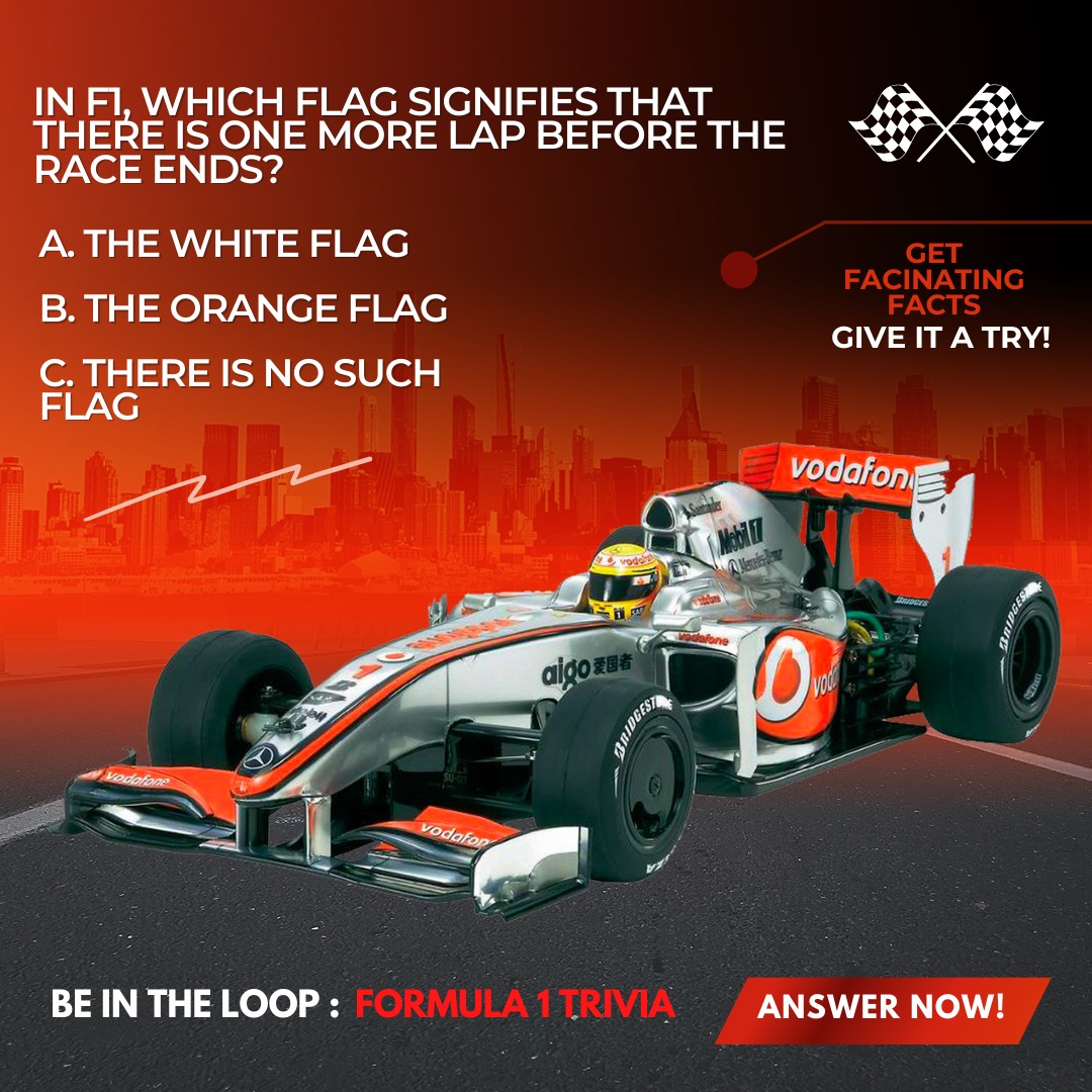 Avis_Qatar's tweet photo. TRIVIA 4: Are you enjoying the Qatar Grand Prix 2021- F1 Race that is happening right now? How well do you know F1 Racing?Answer our trivia questions and be in the loop. We will reveal the answer within the day. Have fun and be informed!

#AVIS #AVISQATAR #CarRental  #Formula1 https://t.co/meplfpuoXz