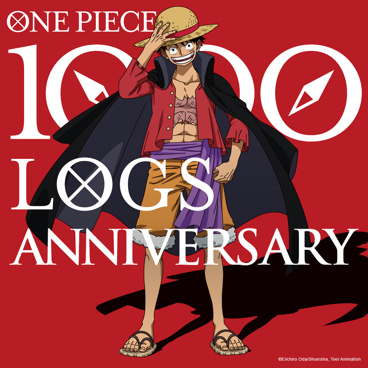 The day has finally arrived! Today, the Straw Hat Pirates will embark on their history-making journey to the 1000th episode of One Piece. 🏴‍☠️ 

How are you celebrating?! #OnePiece1000