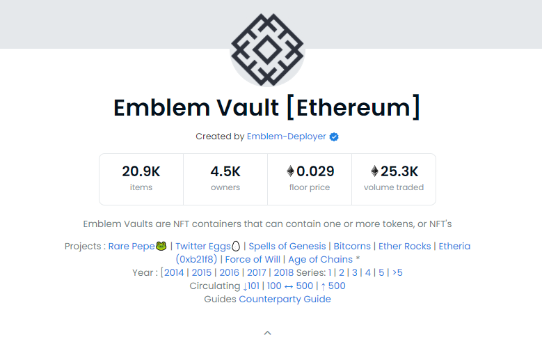 Trench_vader's tweet photo. TwitterEggs now on the Emblem Vault homepage! @EmblemVault #bringbacktheegg #twittereggs #NFTs https://t.co/9TPSzmYdR7