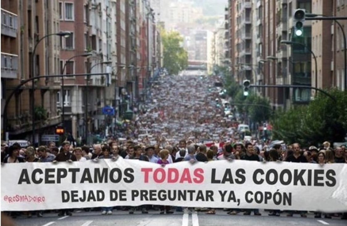 Botón de “Acepto para siempre” ya, por favor.