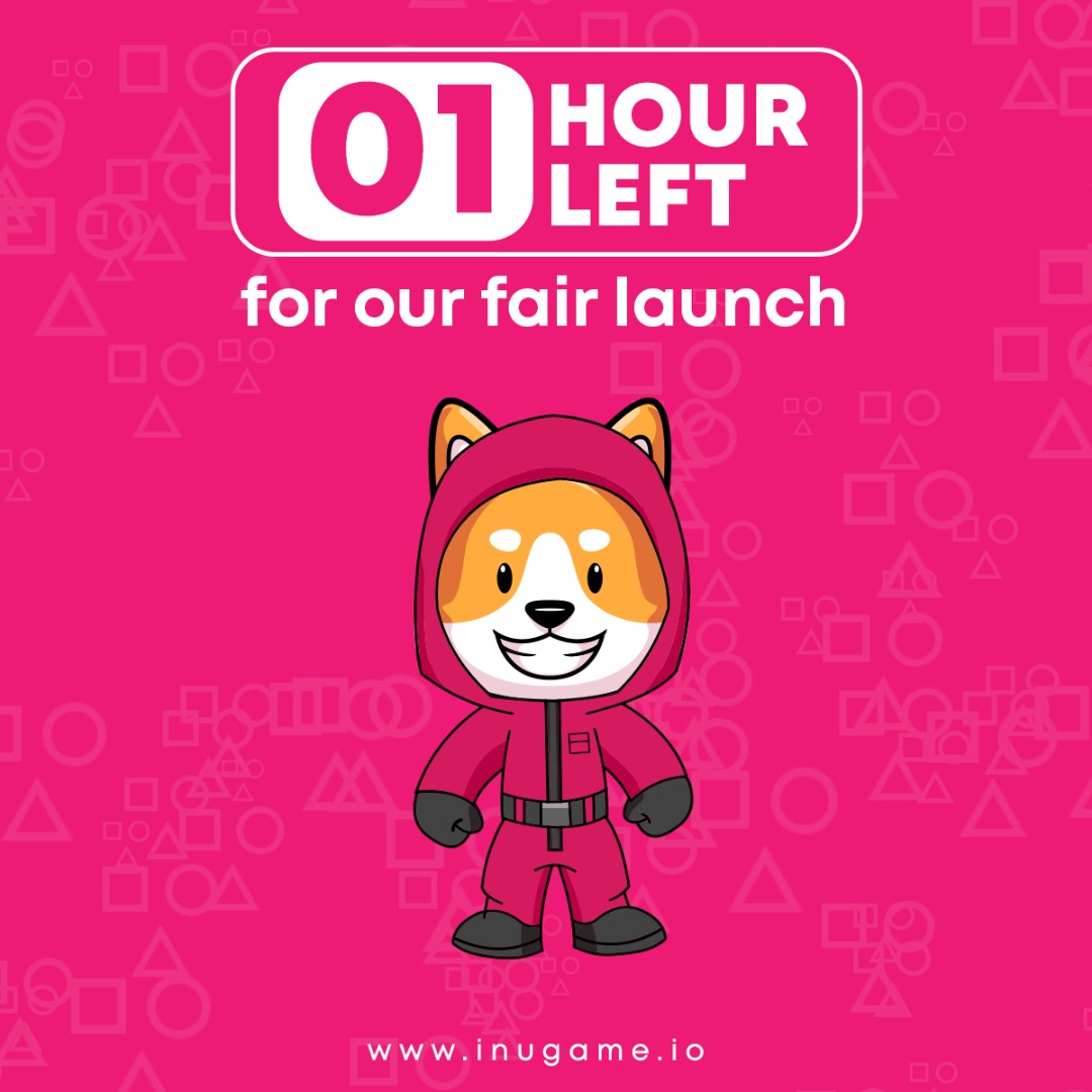 InuGames01's tweet photo. 1 HOUR LEFT AND $GAME WILL BE LAUNCHED ON PANCAKESWAP.
Get some to get rich soon!
#Game #Gamingverse #Moon #Earlybirds https://t.co/7gOYoCsBPN