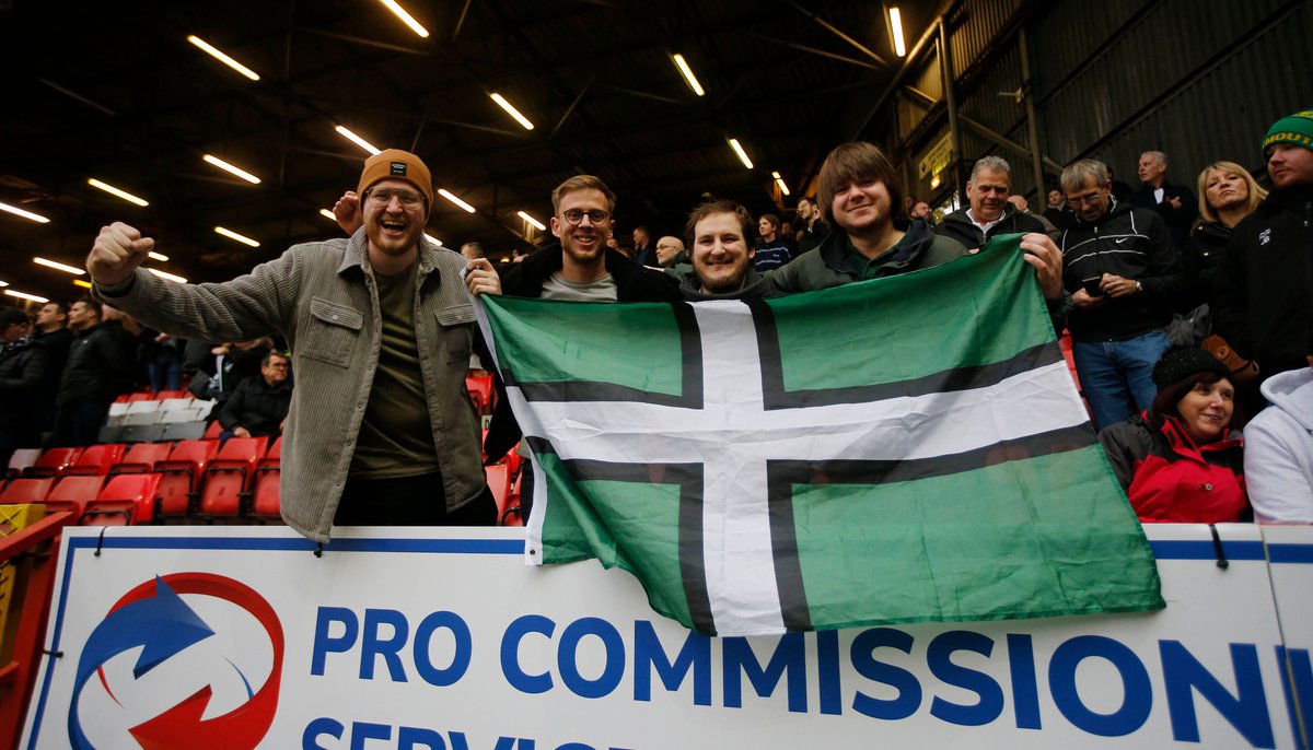 Argyle's tweet photo. 📸 Green Army you are magnificent!

#pafc https://t.co/SlL62Wk9oa