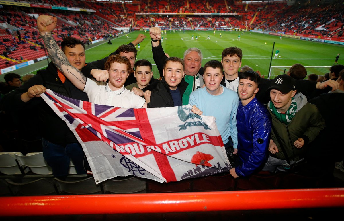 Argyle's tweet photo. 📸 Green Army you are magnificent!

#pafc https://t.co/SlL62Wk9oa