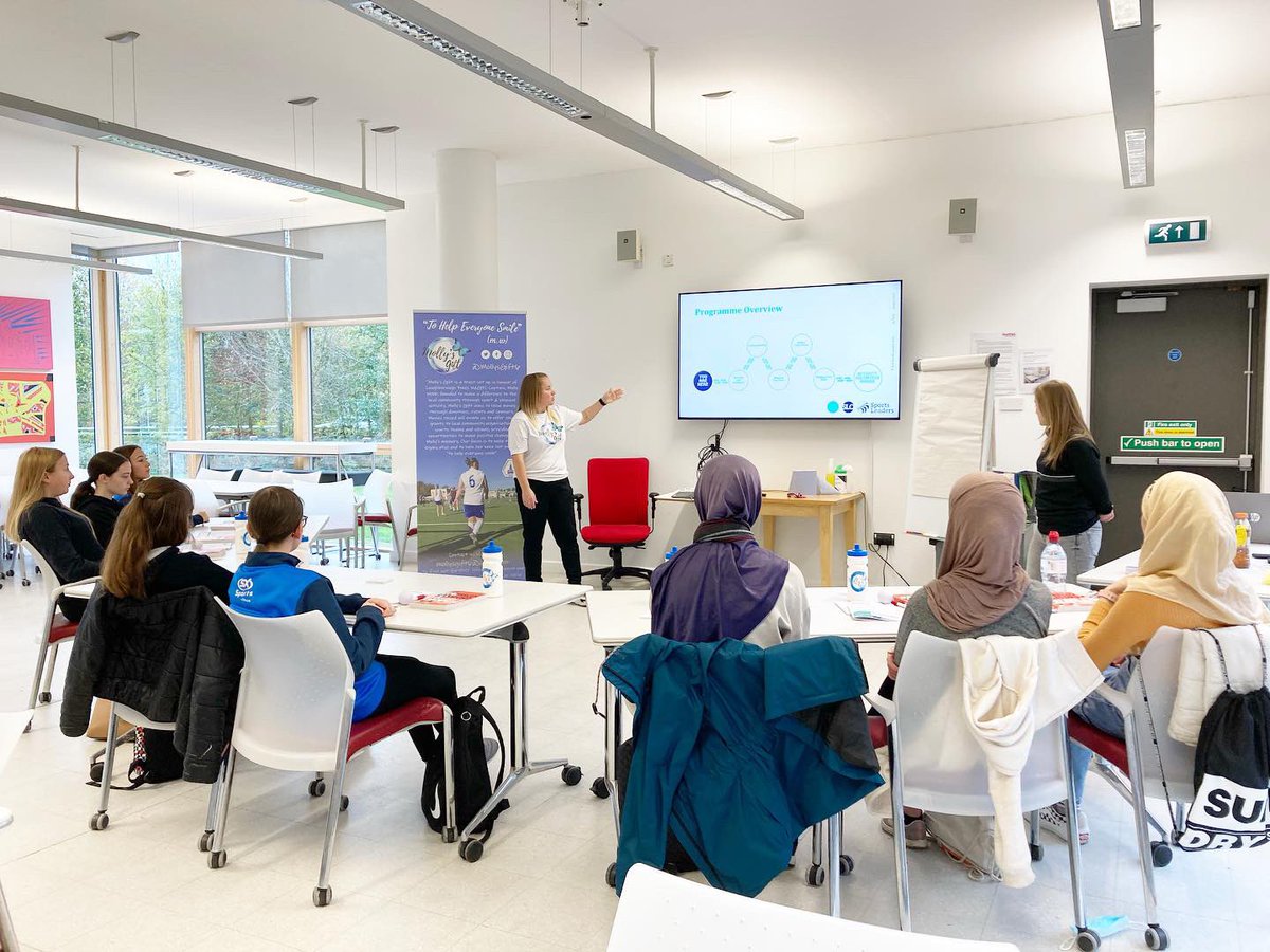 MollysGift6's tweet photo. YOUNG VOLUNTEERS 🦋 | What a fantastic time we had at day one of our @SportsLeaders &amp; @ActiveLLROrg Activity Volunteer Programme! 

Inspiring the next generation to become volunteers; increasing their knowledge &amp; confidence! 🤓💙

#MW6
#MollysGift
#ToHelpEveryoneSmile https://t.co/DEw1eEmvq2