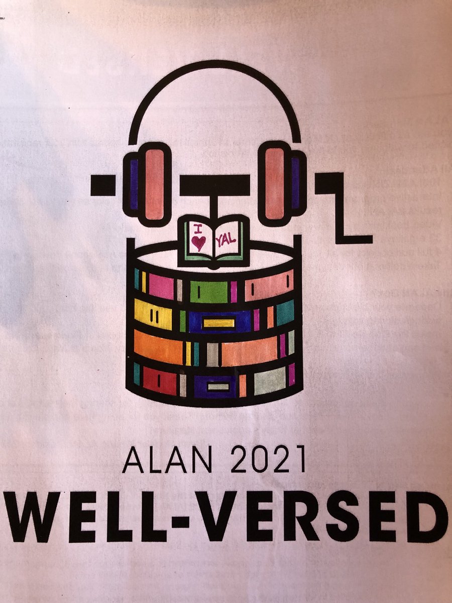 Love the colorable program for #ALAN21
