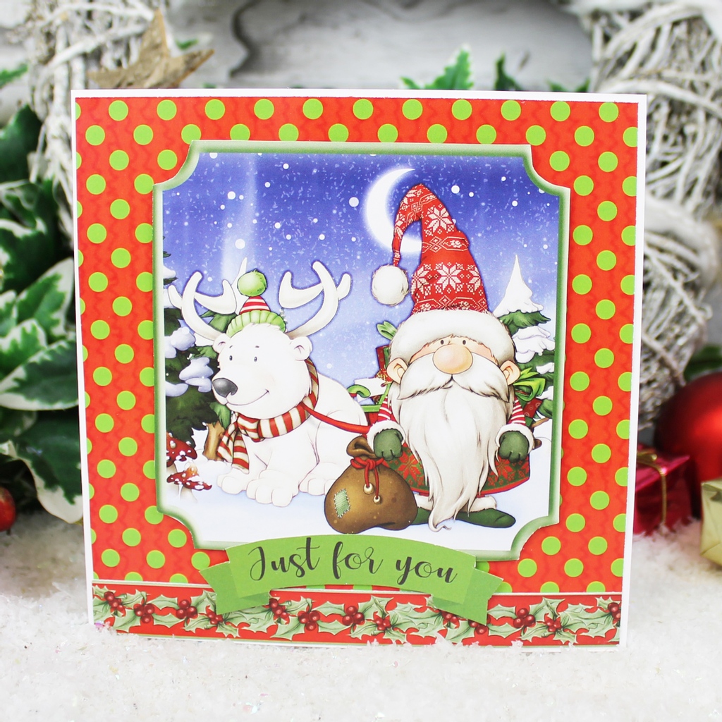 DebbiMooreCraft's tweet photo. Just for You! Santa Gnome and his Reindeer Bear will be bringing presents and cards to you!
#gnomes #christmas #cardmaking #crafting #debbimooredesigns #papercraft #handmade #handmadecards #crafters #handmadewithlove #cardmakingideas #craftinspiration #ilovecrafting https://t.co/MGISH1Kzwv