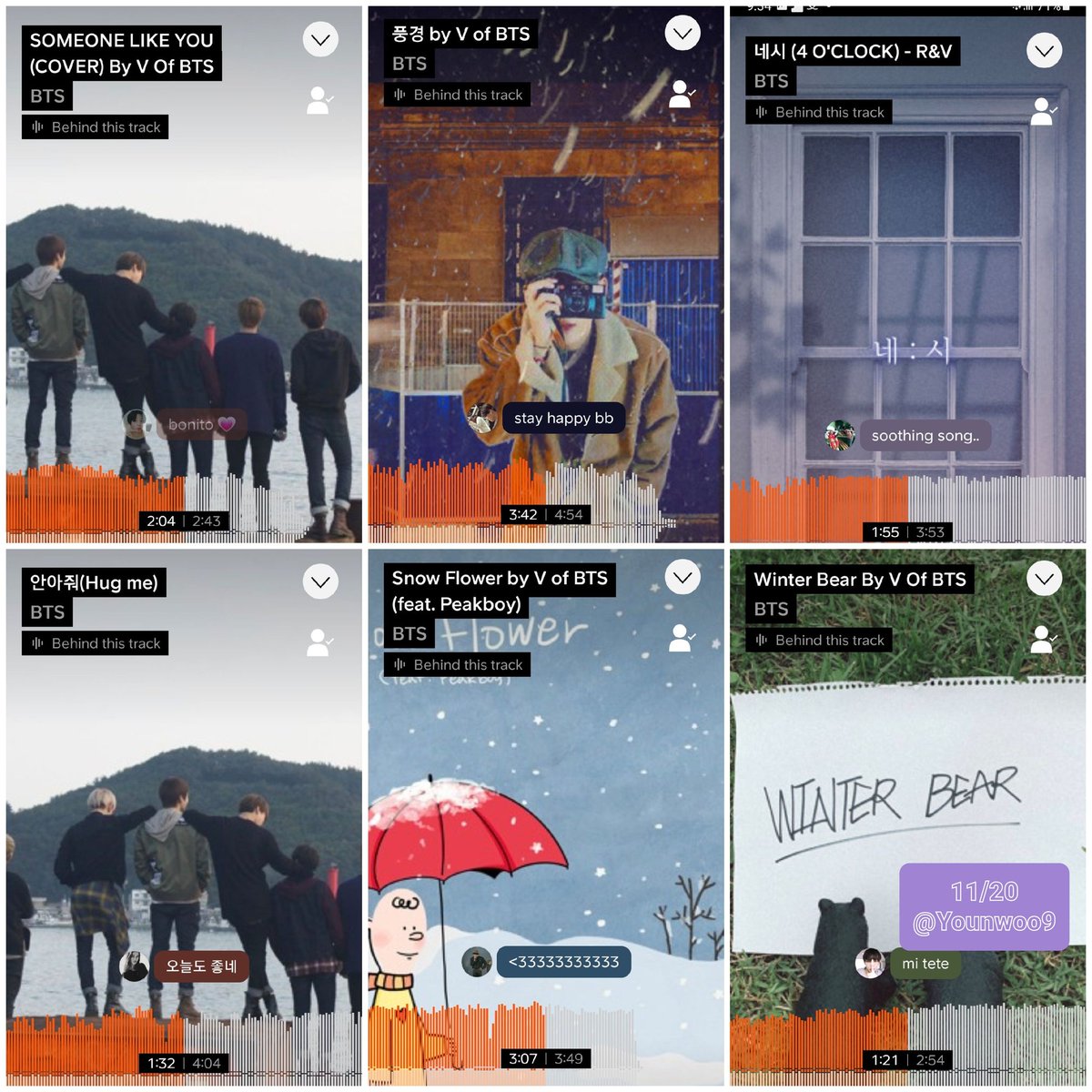 Younwoo9's tweet photo. @boraVpurpleV ☘️김태형이 행복하면 되었다🥰
#1YearWithBlueAndGrey
#1900DaysWithStigma
김태형노래 스밍뮤밍 함께💜
#하이브_불매
SweetNight118개국1위
InnerChild100개국1위
BlueAndGrey61개국1위
🍯https://t.co/J5CIrRjIzY
🌫https://t.co/QvnKYYpAcX
🎄https://t.co/LO5AE5m9wo
🎄https://t.co/n9ZeiE4ocW https://t.co/pnN5gI7OdN