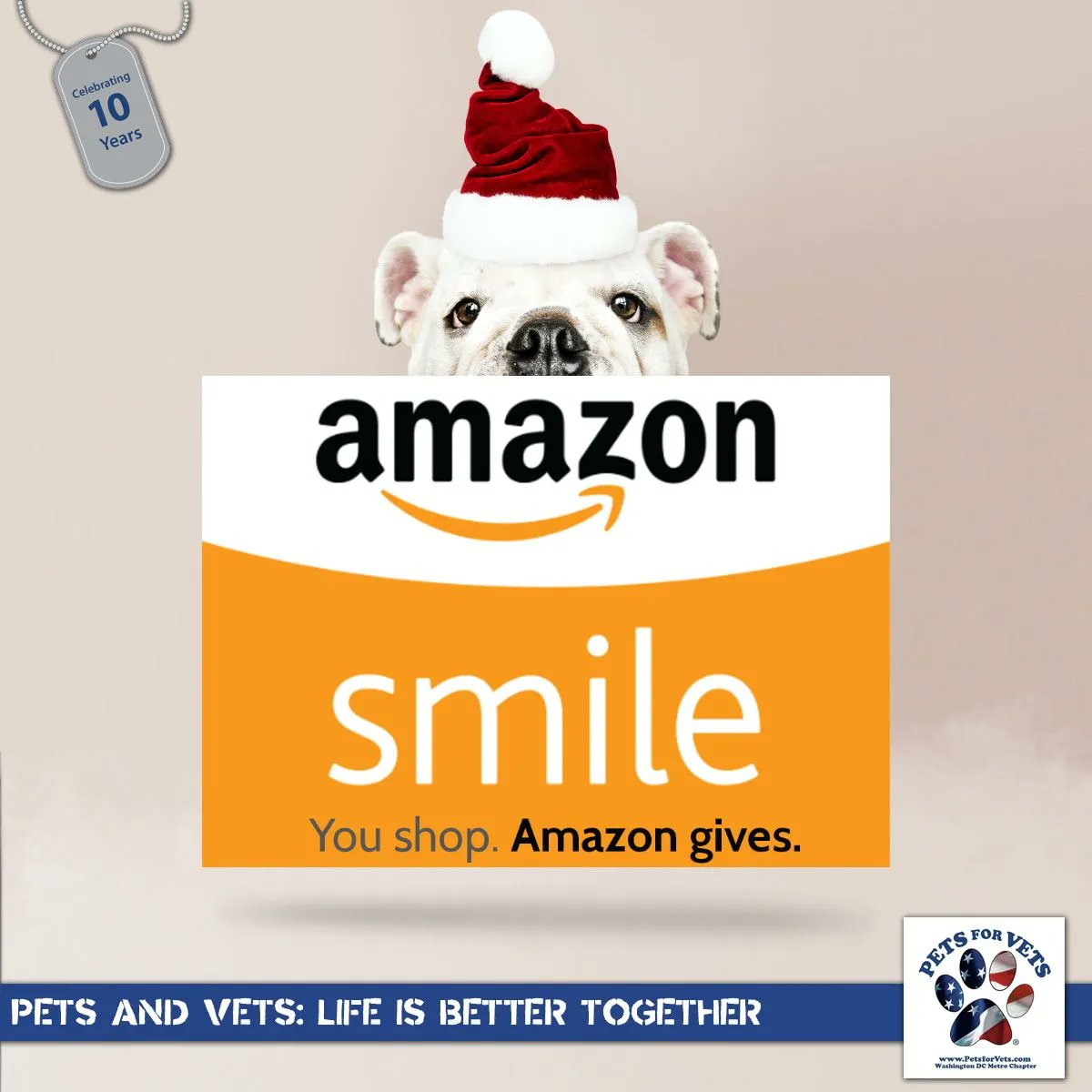 PetsforVetsDC's tweet photo. This season while checking out all the great Black Friday deals or just doing a little Christmas shopping add a little something in your cart for our amazing PETS. We appreciate your donation and so do they!!
https://t.co/ywCfbs8l6y https://t.co/RBF2gfqNOg