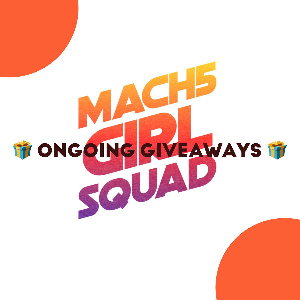 MACH 5 GIRL SQUAD | MINTING LIVE (@woc_era) on Twitter photo Here's a recap of all the #CNFTGiveaway we have ongoing!
1) Roadmap Tweet Giveaway ! RT our Pinned Tweet to enter !➡️x.com/WOC_era/status…
2) <a href="/BubblegirlsNFT/">Bubble Tea Girls</a> Collab Giveaway ! Special edition NFT to win ! More details here: ➡️x.com/WOC_era/status…
3) Discord Contest Giveaway Here's a recap of all the #CNFTGiveaway we have ongoing!
1) Roadmap Tweet Giveaway ! RT our Pinned Tweet to enter !➡️x.com/WOC_era/status…
2) <a href="/BubblegirlsNFT/">Bubble Tea Girls</a> Collab Giveaway ! Special edition NFT to win ! More details here: ➡️x.com/WOC_era/status…
3) Discord Contest Giveaway