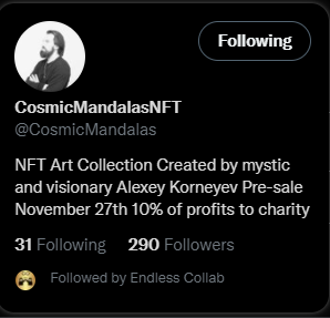CryptoBudgies's tweet photo. @EndlessCollab @CosmicMandalas done https://t.co/sDvGKmxmK6