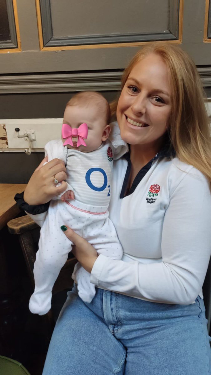 Chris__Ralph's tweet photo. Proud father moment supporting @EnglandRugby at @eastdulwichtav with @DaisyHeathAbbot #daughter #EnglandRugby https://t.co/TEJNkZvqhU