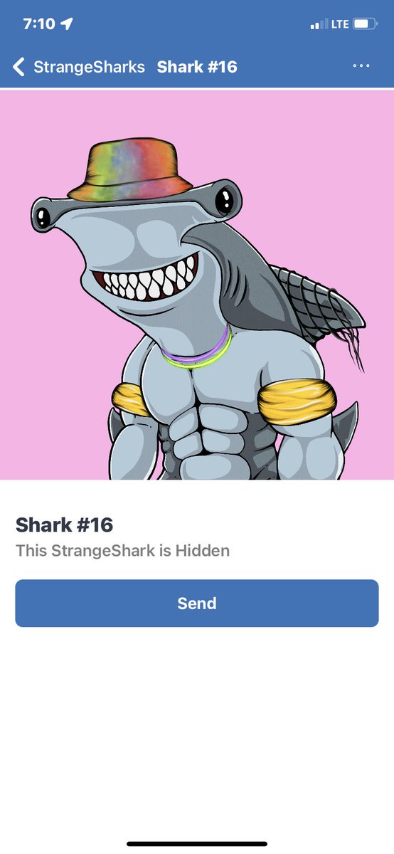 Nitronft's tweet photo. If you care about saving the sharks and helping ocean life, don’t miss out on this! Public sale today @ 4pm est @StrangeSharksio 🦈🦈🦈🦈 https://t.co/aOSdHDxDos