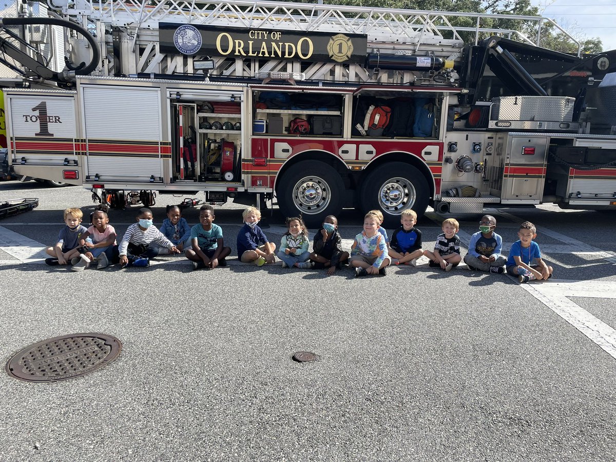 simmskinderland's tweet photo. We had a full day learning from firefighters, Mr. Simms, a nurse and our cafeteria staff! #teachin https://t.co/C3G2t0R0nE