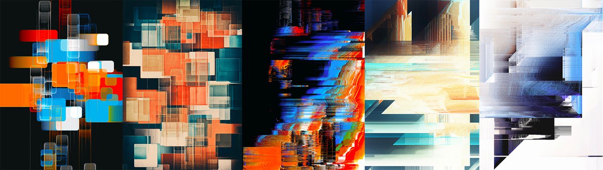 pat_campagnone's tweet photo. GM, all. I recently minted these 5 pieces. Thank you for taking a look.
Each is 20 edition @ 1tz.
https://t.co/OnEwWHyzFE
#NFT #nftart #generativeart #Processing #art #dailyart #dailyimage #graphic #digitalart #hicetnunc https://t.co/diisJ8EVLZ