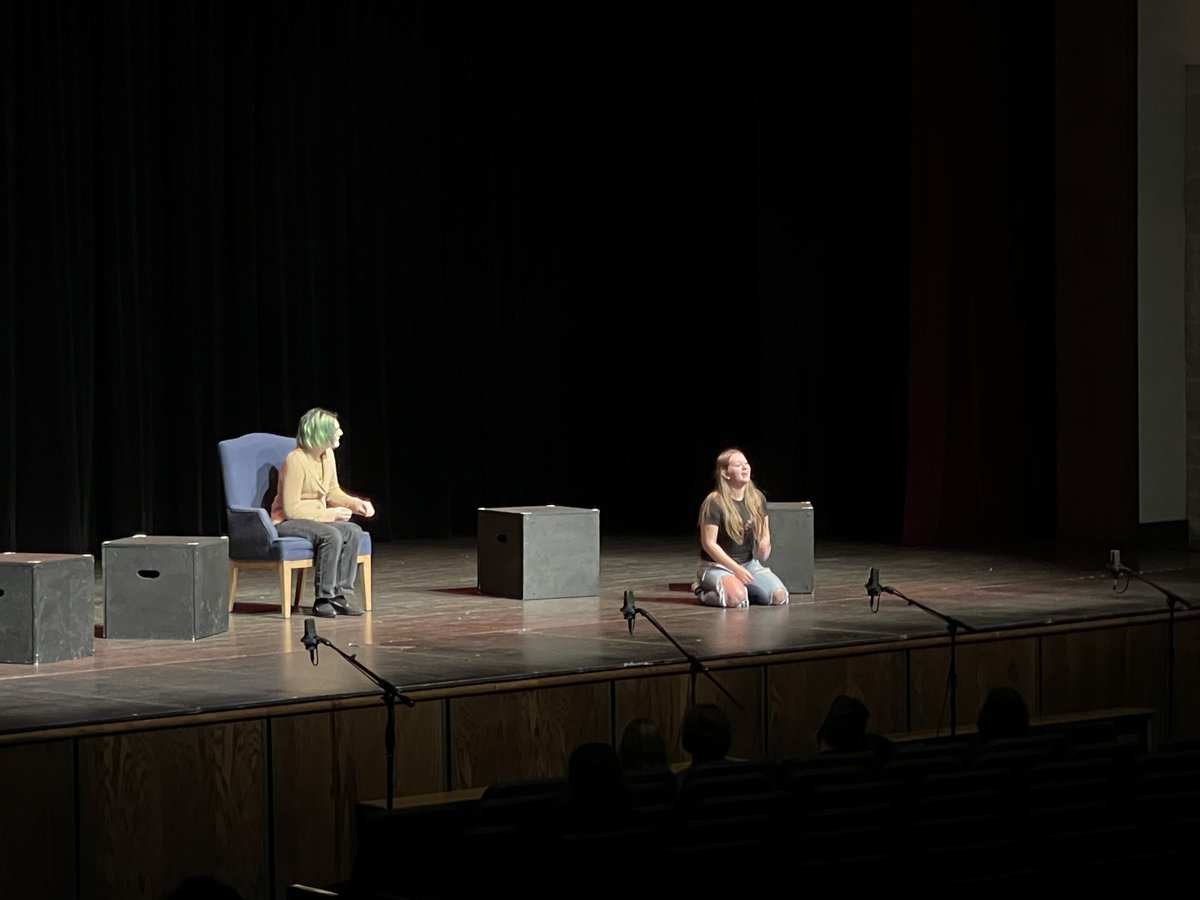 Thank you for a poignant story with EVERYBODY NEEDS THERAPY, LaVille High School!