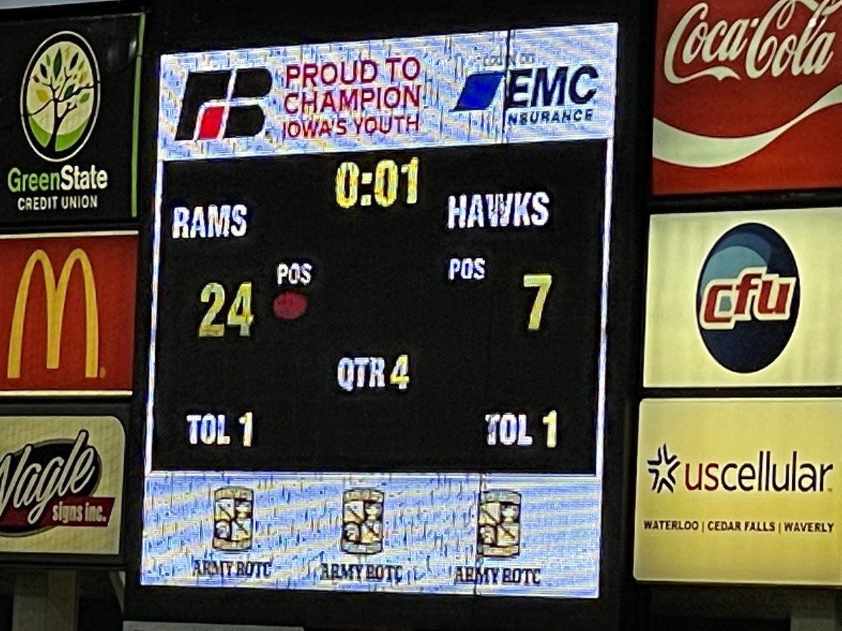 sepytfl's tweet photo. It’s been fun watching these seniors play football these past 10 years! Alone at the top when the clock stops. Congrats to the
First 5A Champs in Iowa, First SEP Football championship. That’s how we do! Great TEAM win Rams! .#WeAreSoutheastPolk #sepytfl https://t.co/OgcgXneWVA