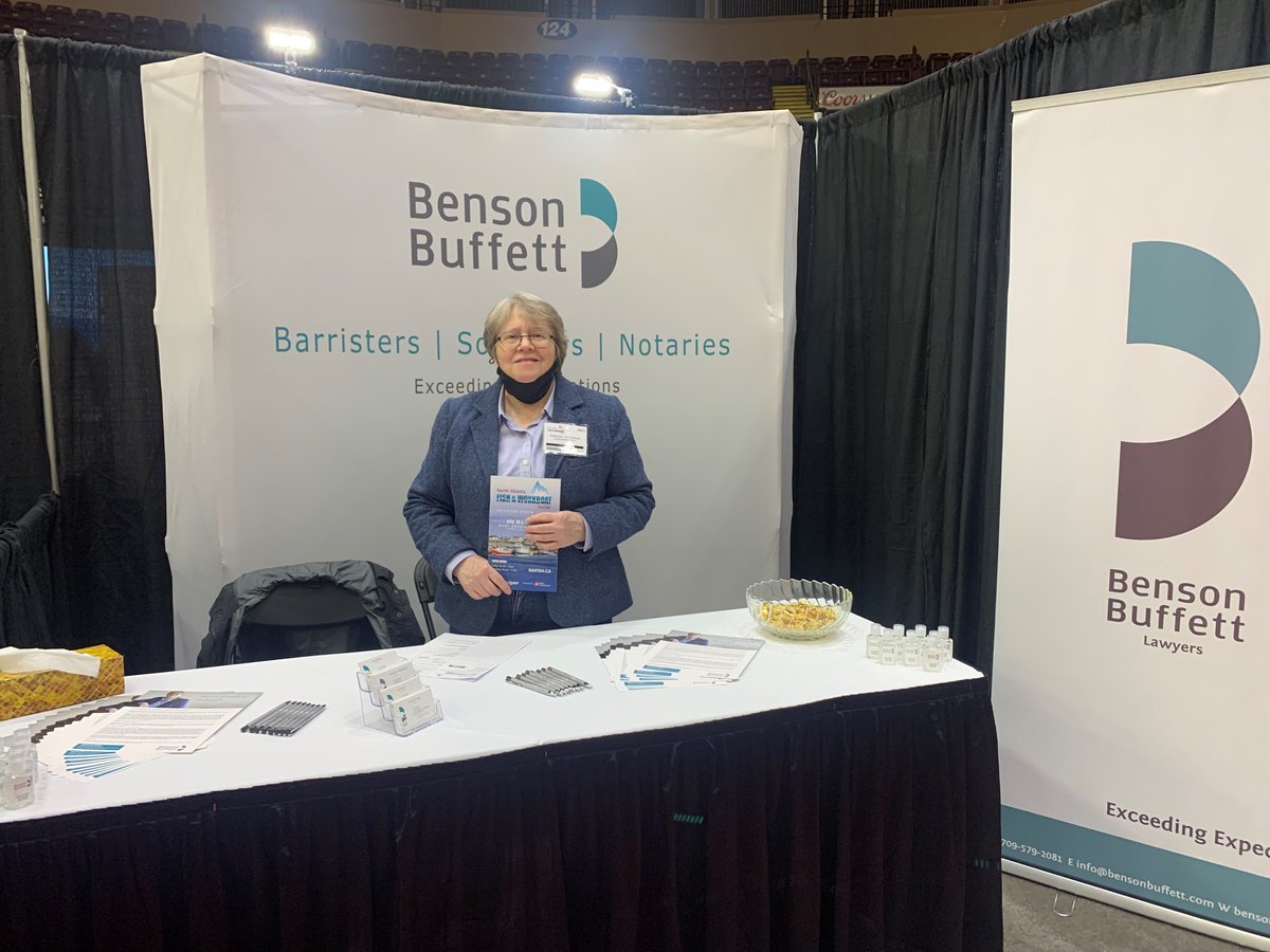 Come down to The Mary Browns Center (formally Mile One) today, Saturday, November 20th, and visit Debbie and the team at this year's North Atlantic Fish &amp; Workboat Show, booth 301!