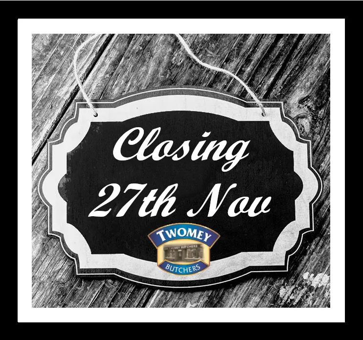 It is with a heavy heart, that we regret to inform you that our BANDON shop will be closing down on 27th November. (Macroom and Bantry will remain open as normal.)
Further info: facebook.com/15263831480642…