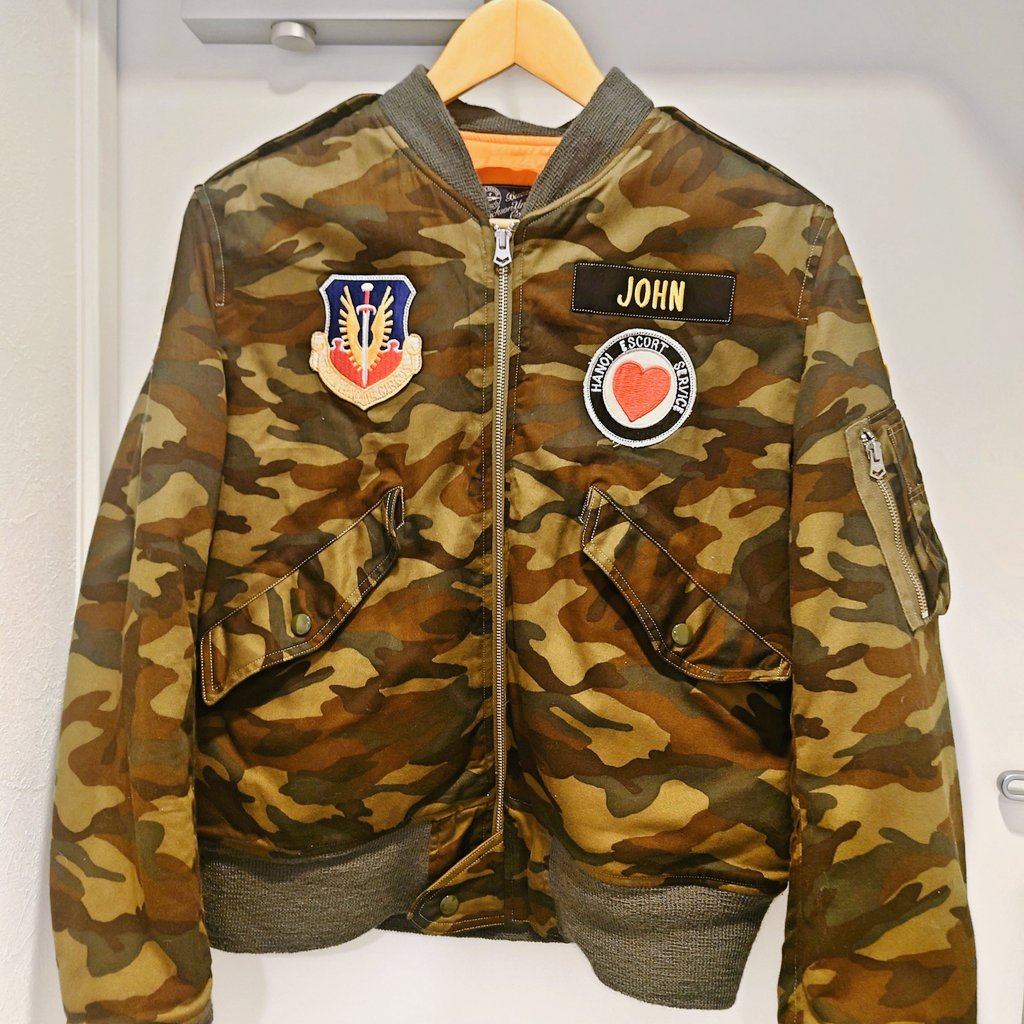 トップガンと言えば、米軍古着にめっちゃハマってたのでフライト