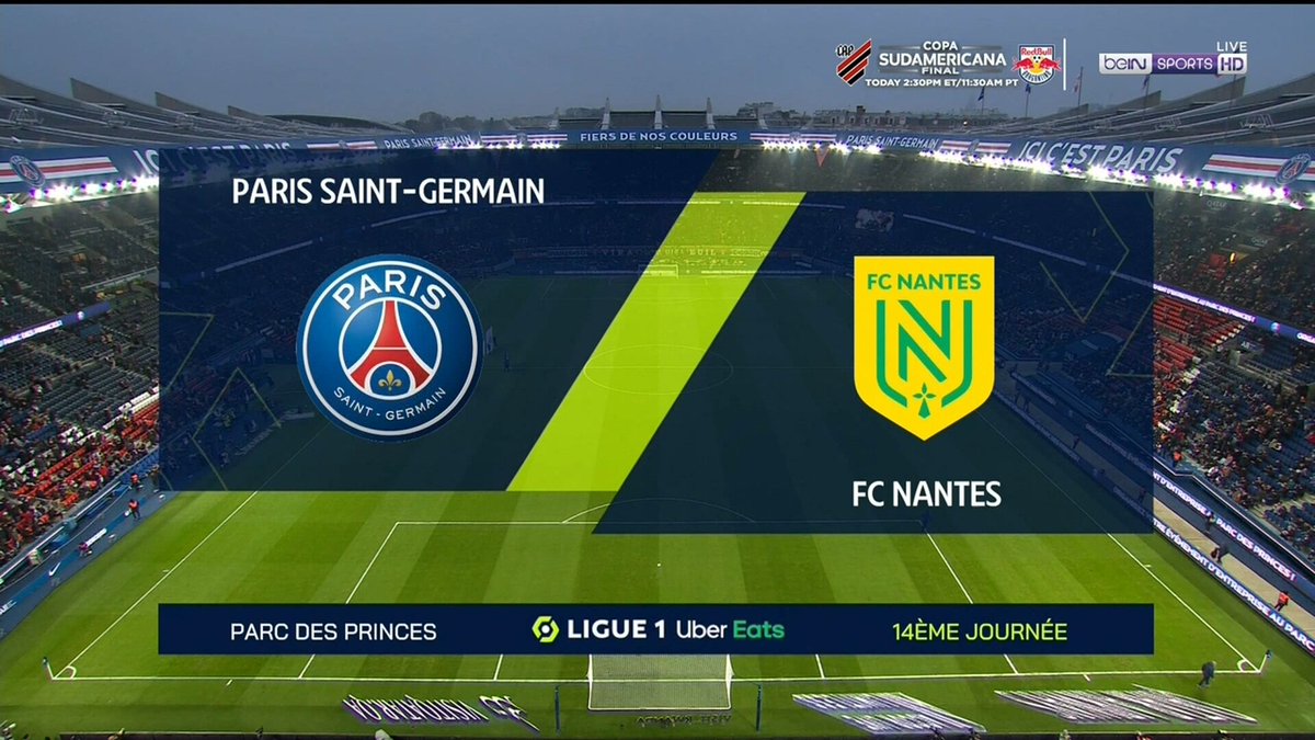 Full match: PSG vs Nantes
