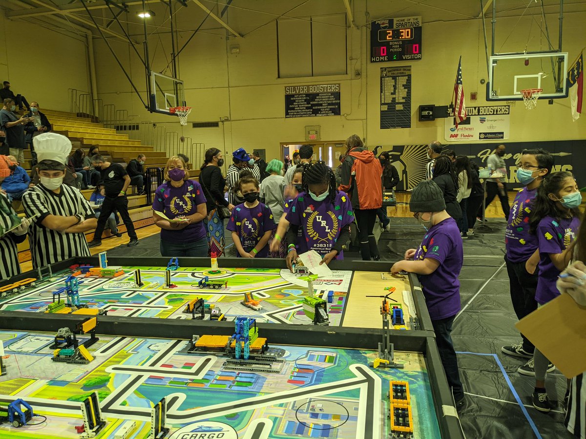 It was great to represent <a href="/ForestvilleRd/">ForestvilleRdES</a> with <a href="/MLRing100/">MaryLu</a> as coaches for #TeamImpact and #TeamURL as they competed in their first <a href="/firstlegoleague/">FIRST LEGO League</a> competition today!