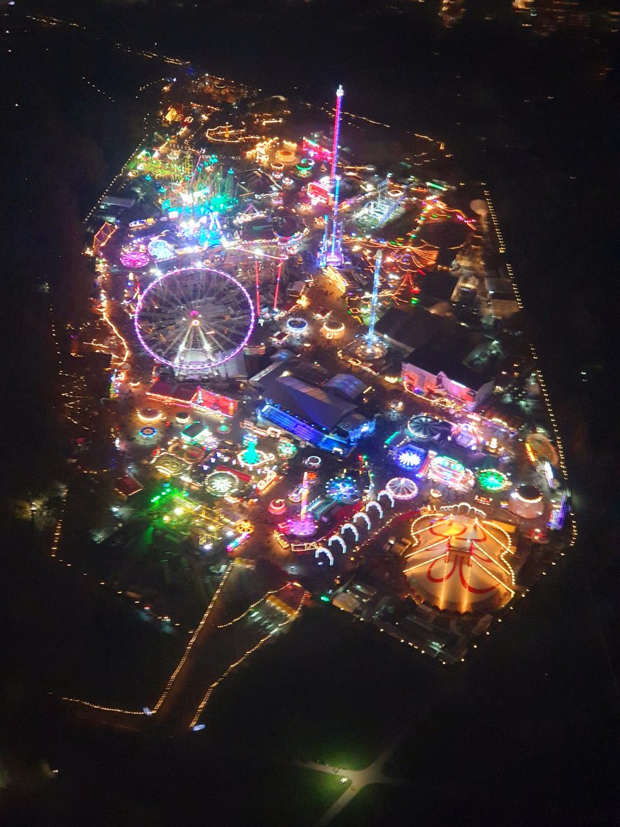 Wow, looks great from the air. Wrap up warm and stay safe🧣 #winterwonderland